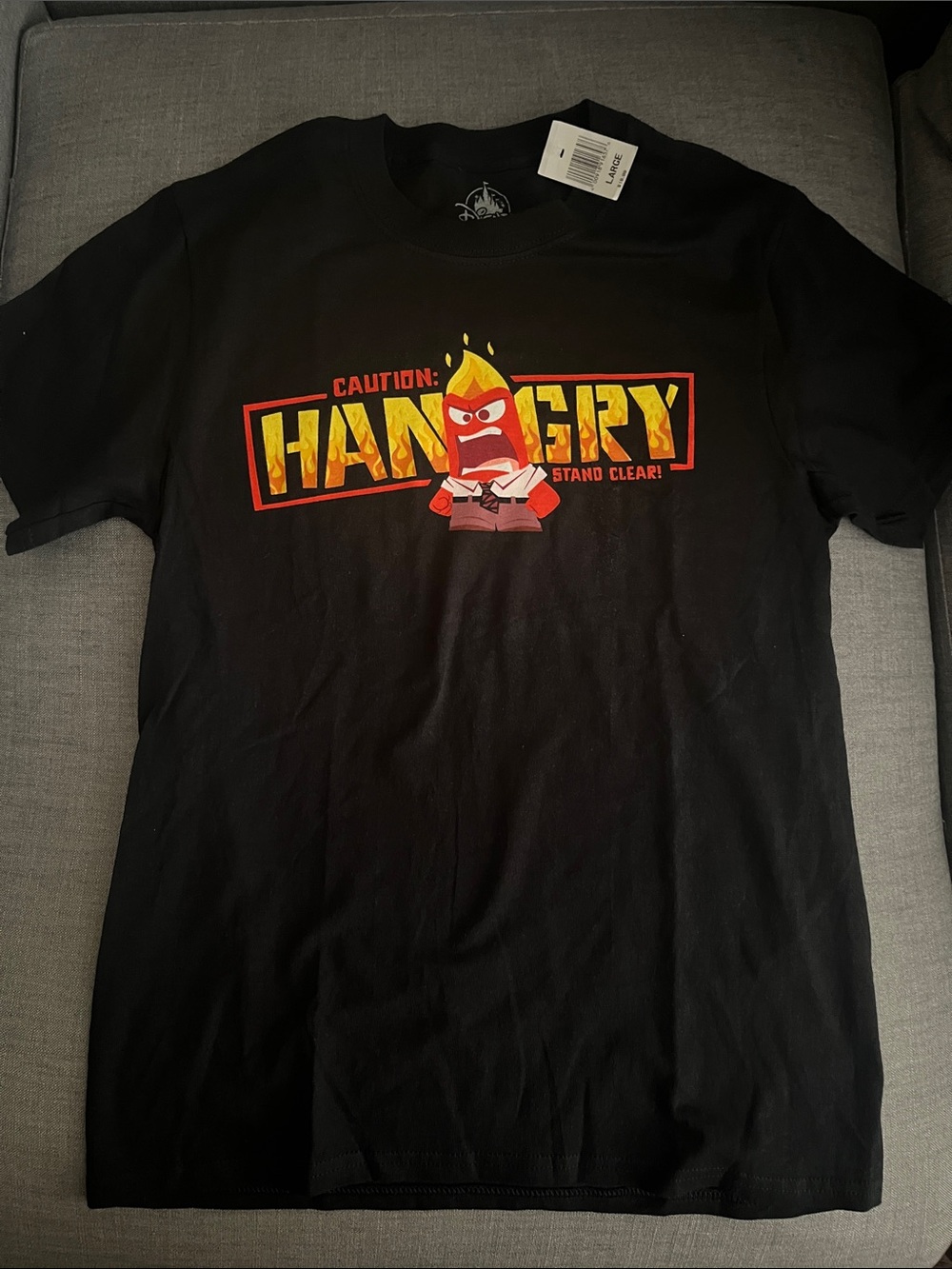 NWT Disney Inside Out Hangry short sleeve shirt size Large